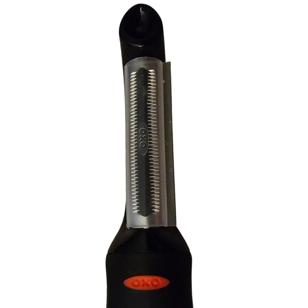 OXO Good Grips Julienne‎ Peeler Black Stainless Steel Serrated Vegetable Slicer